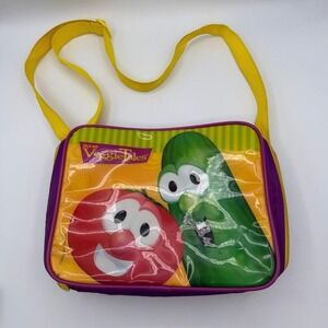 VeggieTales Lunch Box Bag Larry Boy Bob Tomato Vintage 2000 Big Idea
